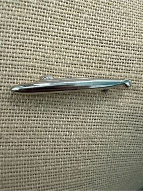 1950s Vintage Military Submarine Tie Bar Clip